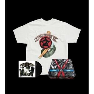 Travis Scott CACTUS JACK Limited Edition Jackboys 2 T-shirt + CD Box Set Medium